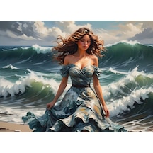 Nova Puzzle 1000 Parça Ruhumu Yansıtan Dalgalar Puzzle - Dalgalar Ve Kadın