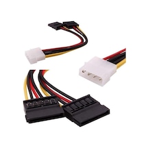 POWERMASTER İKİLİ SATA POWER KABLO