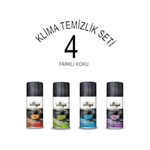 Araba Klima Temizleyici Hava Tazeleyici Koku Bombası 4'lü Set Araba Klima Temizleyici Hava Tazeleyici Koku Bombası 4'lü Set
