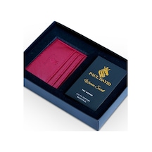 Hediyelik Set Özel Kadın Edp Parfüm Ve Deri Kartlık- Vanilya, Kahve, Armut Notalari, K-307-7 Amber
