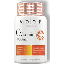 VOOP Vitamin C + Turunçgil  Bioflavonoidleri 1000 mg 30 Tablet