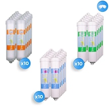 Su Arıtma Cihazı Premium Inline Ön Filtre Set 10 Takım