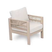 Toscana Bahçe Balkon Tekli Koltuk Krem