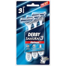 Derby Samurai Platınum 3 Blister 3'lü 4 Adet