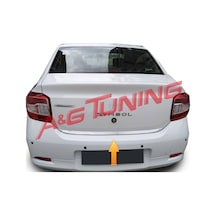 Renault Symbol Krom Bagaj Alt Çıta Formlu 2013 Ve Üzeri P.Çelik N11.2397