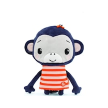 Fisher Price Bebek Peluş Maymun Lacivert