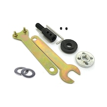 Depolife 8mm Motor Mili Için Bağlantı Şaftı Somunlu Anahtarlı Kaplin Seti Disk Bağlama Adaptörü Okul Proje Diğer