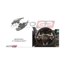 Mercedes W205 Direksiyon F1 Vites Kulakçık Paddle Shift Gri