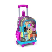 Coral High Işıklı Tekerlekli Anime Çekçek Okul Ve Seyahat Çantası 23937