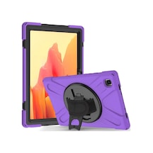 Samsung Galaxy T220 Tab A7 Lite 8.7 Kılıf Amazing Tablet Kapak - Mor Diğer