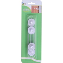 Çok Amaçlı Kilit Mini+midi 2 Adet Beyaz 4 Adet Çok Renkli