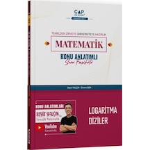 Çap Yayınları Matematik Logaritma Diziler Konu Anlatımlı Soru Fasikülü