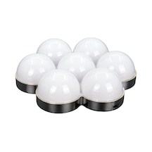 7 Ledli 12v 3w Rgb İç Mekan Tavan Aydınlatma Disko Ledi