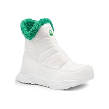 United Colors Of Benetton Bnt 23k 30400 Beyaz Kadın Bot Beyaz