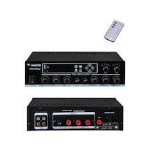 Westa Wm-605u 100w Mikser Amfi 2 Bölgeli 100v Bluetooth Usb Anfi - 9095369172346