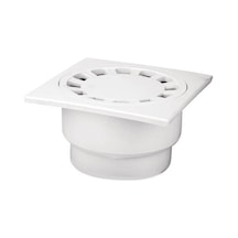 Çamur Kovalı Balkon/Teras Yer Sifonu / Süzgeci Alttan Çıkışlı 15*