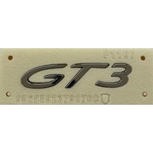 Porsche Uyumlu Yazı Gt3 Krom