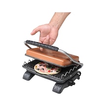Dökümix Plus 1800 W Organik Demir Döküm Izgara & Tost Makinesi