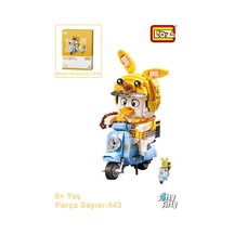 Loz Kurye Ördek -lz1676 443 Parça Oyuncak Yapım Seti