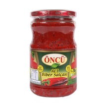 3 Adet Öncü Biber Salçası Acı Cam 700 Gr