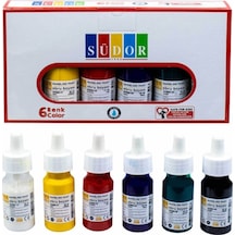 Ebru Boyası 25 Ml 6 Renk