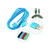 Seçkin Trend 1,5 Metrelik Örgü Şeklinde  İphone Uyumlu Ipad Data Şarj Kablosu