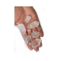 Doğal Kristal Kuvars Piramit Uçlar - 100 Gram