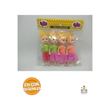 4'lü Et Bebek - Parmak İçin Özel Tasarım 4'lü Set - Oyuncak Bebek