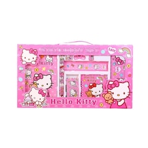 Worryfreeshopping Kalem Kutusu Çizim Kitabı Karikatür Öğrenme Kırtasiye Seti İlköğretim Okulu Iki Parçalı Set Hello Kitty