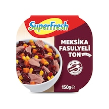 Superfresh Meksika Fasulyeli Ton 150 G - 7 Adet Tarı