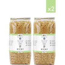 2 Li Organik Sarı Mercimek 800 Gr