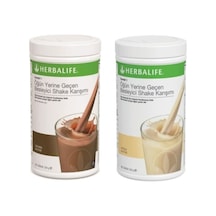 Herbalife Çikolatalı Ve Vanilyalı 550 Gr Shake