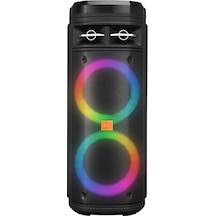 Mikado Md-bt106 30w Usb/bt/tf/tws Led Işıklı Kablosuz Mikrofonlu Toplantı-parti Kule Hoparlör