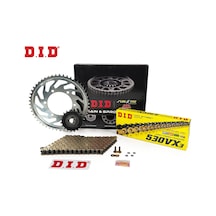 Zincir Dişli Seti Kawasakı Zx 600 Cc 1985-1989 / Kawasakı / Zx / 600cc / Zincir: Dıd-530vx3 Gold -102 / Ön Dişli: Jt 15t / Arka Dişli: Sunsta