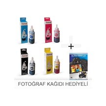 Epson Ecotank L300 İçin 1 Takım Photoink Mürekkep Fotoğraf Kağı Epson Ecotank L300 İçin 1 Takım Photoink Mürekkep Fotoğraf Kağı