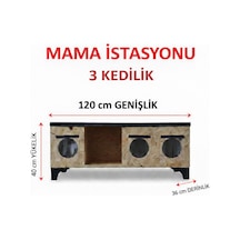 3 Kedilik Osb Kedi Yuvası & Mama İstasyonu Sokak Kedisi Barınağı Bahçe Ve Dış Mekan Uyumlu