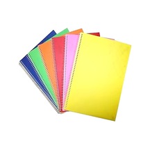 Çınar 72 Yaprak Kareli A4 Defter Spiralli Karton Kapak - 2 Adet Çok Renkli