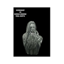 3d Gandalf Lord Of The Rings Figür Boyama Seti - Kendin Boya Hobi Ve Etkinlik Seti - Akrilik Boya + 2 Fırça