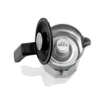 Okka Ok0027 Rich Moka Pot Chrome Aeropress