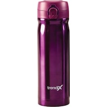 Umix Çelik Içli Matara 500Ml Mor