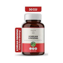 Erbatab Kırmızı Kore Ginsengi Eki Korean Ginseng 30 Kapsül