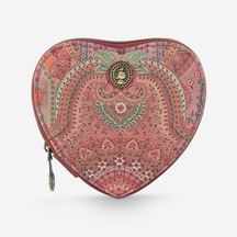 Kırmızı Suni Deri Mücevher Kutusu 16x5x15 Cm