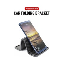 Joyhub Araba Katlanır Ped Cep Telefonu Braketi Kaymaz Silikon Pu Coaster Nano Basit Ped Siyah Yok Havalandırma