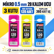 Mikro Kalem Ucu 0.5mm 60mm 3 Tüp