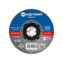 Magmaweld Magmacut Kesme Taşı Düz 180x3.0x22 MM-813m118031-nk