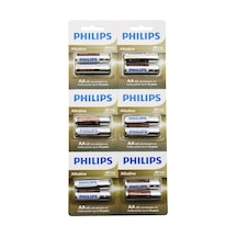 Phılıps Pil 1.5v 12 Adet 2'li X 6 Alkaline Kalem Aa