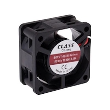 Class 40X40X20Mm Dc 24Volt Fan 1Adet