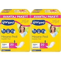Canped Mesane Pedi Avantaj Paketi Yoğun Büyük Boy L 20'Li x 2 40 Adet