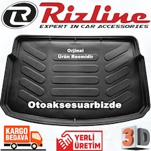Toyota Uyumlu Yaris 3D Bagaj Havuzu Paspası 2016 Sonrası Rizline N11.11156