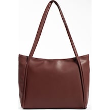 Nou Çift Saplı Salaş Model Vintage Shopper El Ve Omuz Çantası